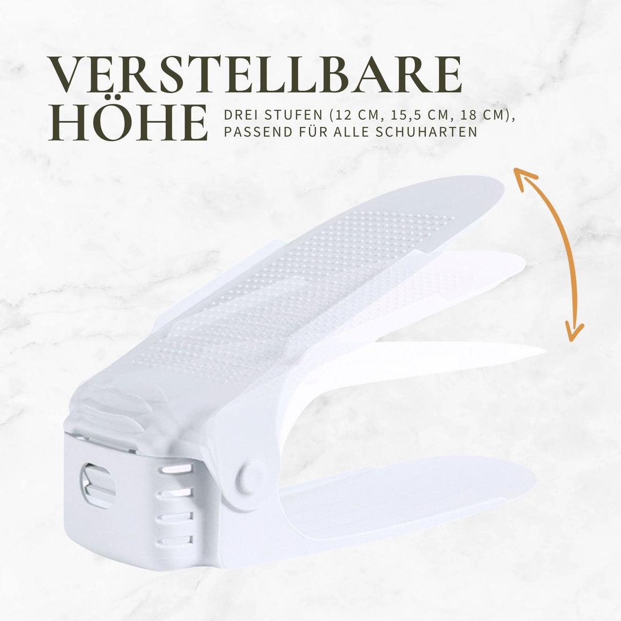 Schuhstapler Schuhregal Schuh-Organizer Schuhhalter Schuhschrank Schuhhalterung