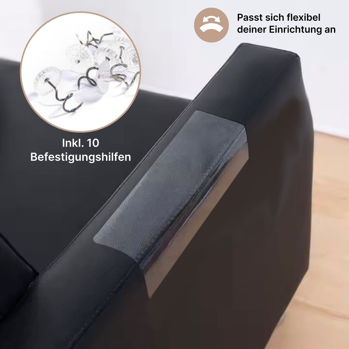 Kratzschutz Kratz-Stop Anti-Kratz Folie Katzen Möbelschoner Wandschutz