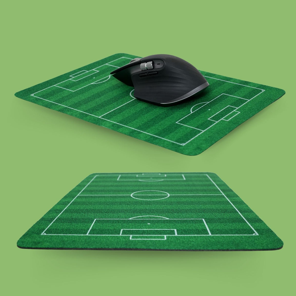 Mausmatte 26cm x 21cm Fussballfeld Mousepad Anti-Rutsch PC Mauspad
