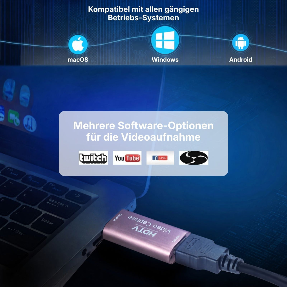 HDMI Capture Card HDMI zu USB 3.0 Video Capture HDMI Capture Device