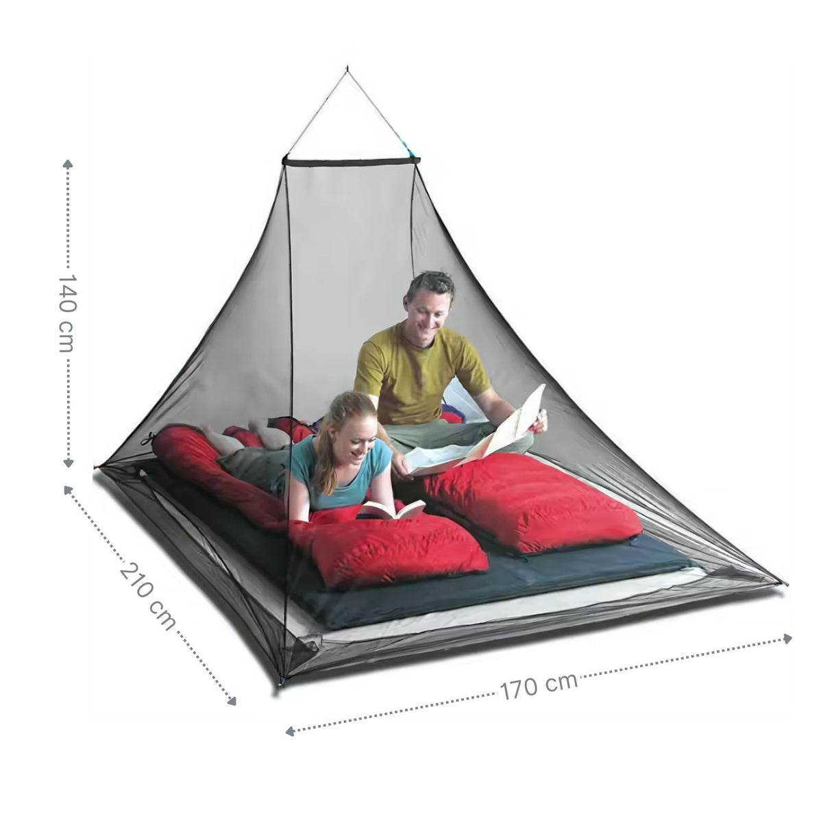 Hängendes Moskitonetz Mückennetz Campingnetz Insektenschutz