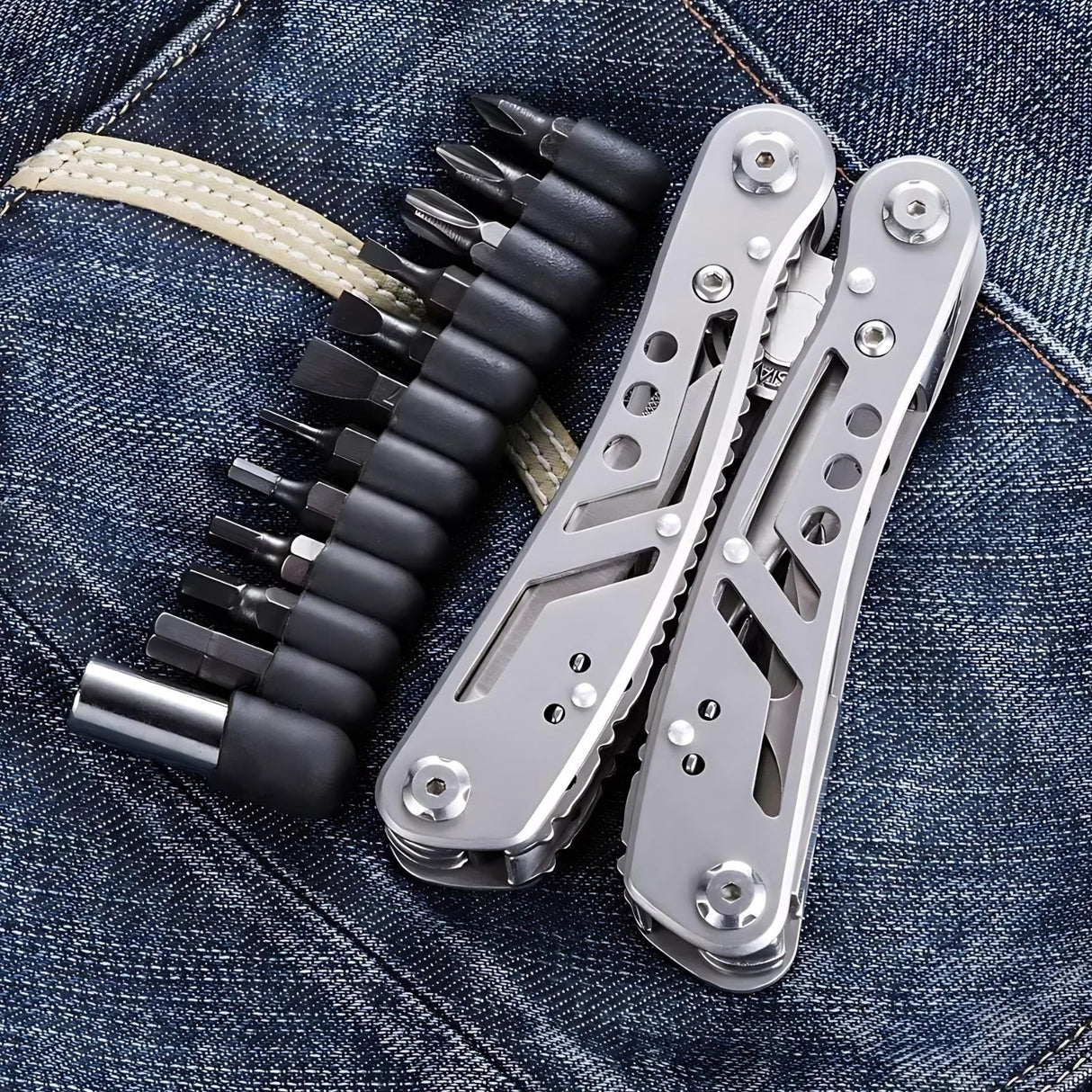 24in1 Multifunktions-Zange Multifunktions-Messer Multifunktionswerkzeug