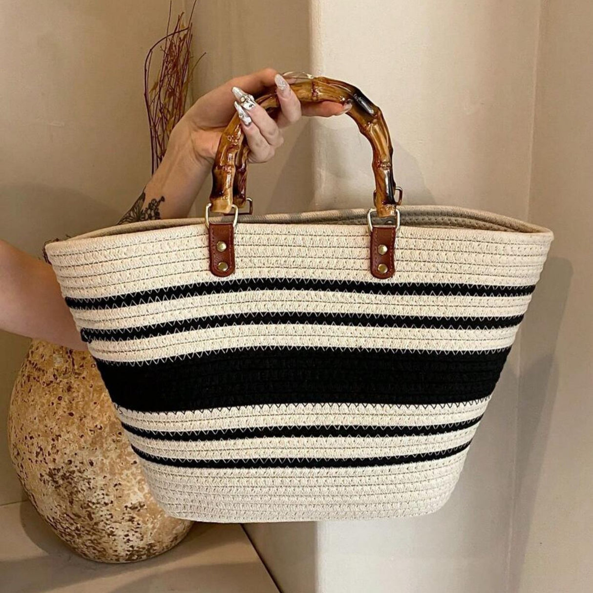 Beach-Bag Picknicktasche Strandtasche Shopping-Bag Tragetasche