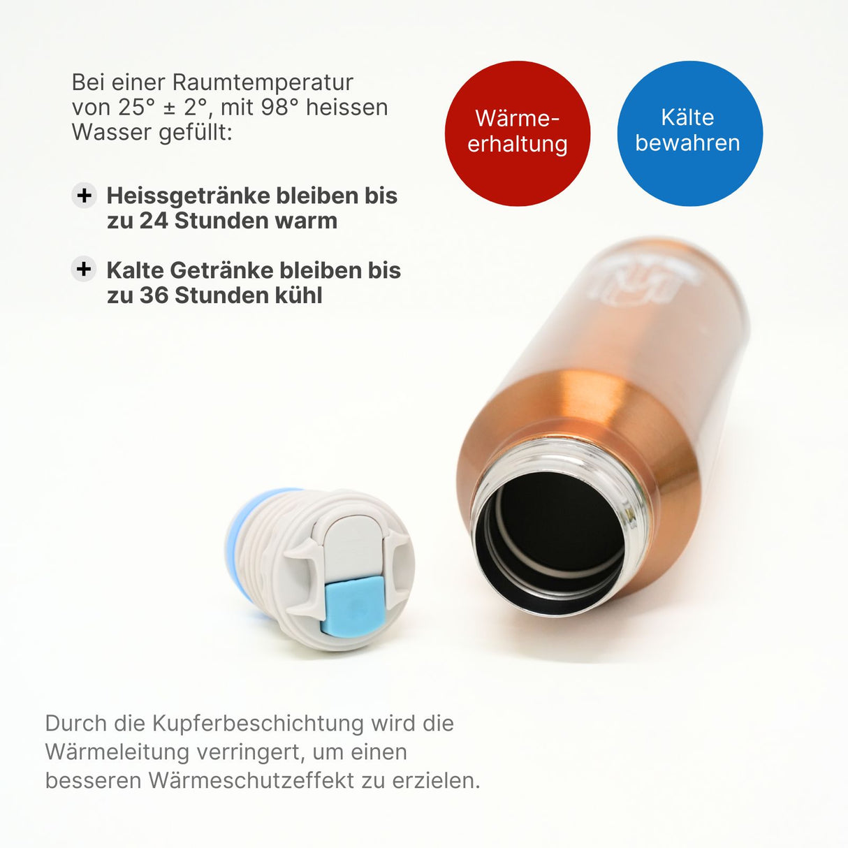 Bullet Isolierflasche Thermosflasche Vakuumflasche Trinkflasche