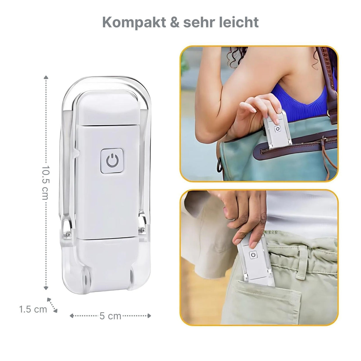 Wiederaufladbare Leselampe mit Ständer und Buch-Klemme LED-Leselicht Buchlampe Clip-Lampe