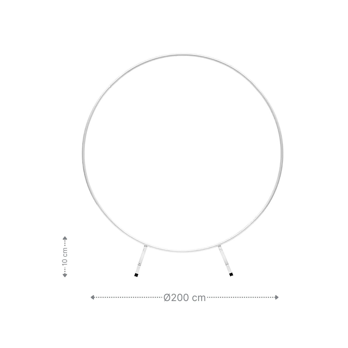 Ballonbogen-Rahmen Ballonbogen-Kreis-Halterung Metallbogen Ballonbogen-Ständer