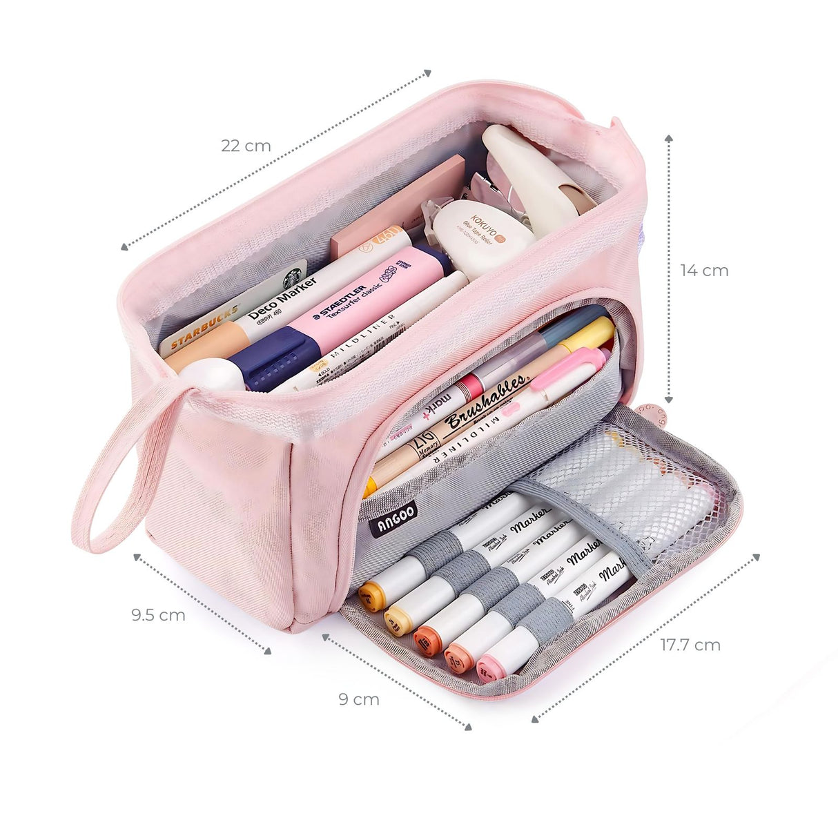 Grosse Stiftetasche Federmappe Schlamperetui Federtasche Schreibetui