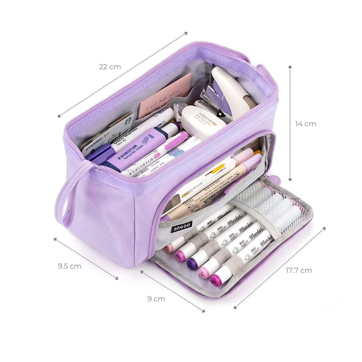 Grosse Federtasche Federmappe Schlamperetui Stiftetasche Schreibetui