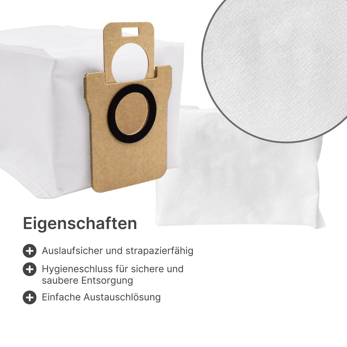 Alternative Staubbeutel zu Xiaomi Dreame Bot D10 Plus L10 Plus Z10 Pro