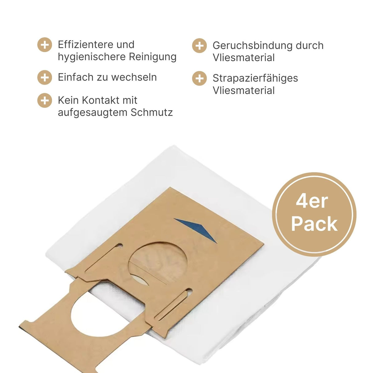 Alternative Staubbeutel zu ECOVACS DEEBOT T9 T9+ N8 N8 Pro