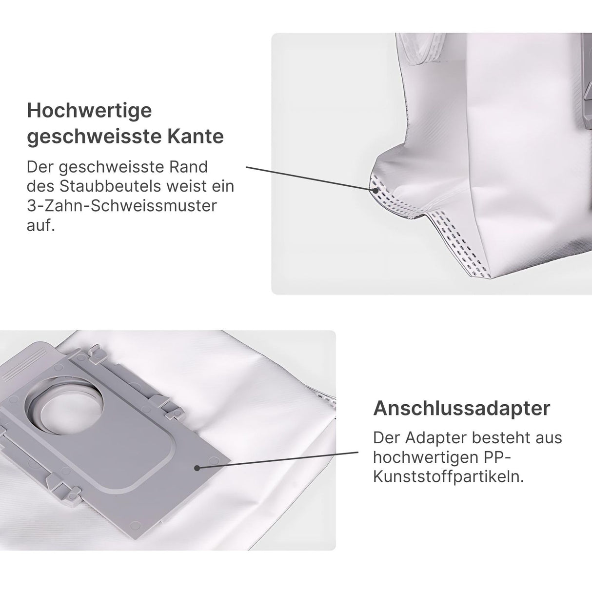 Alternative Staubbeutel zu Roborock S8+ S8 Pro Ultra Q7 Max Q7 Max+ T8 G20