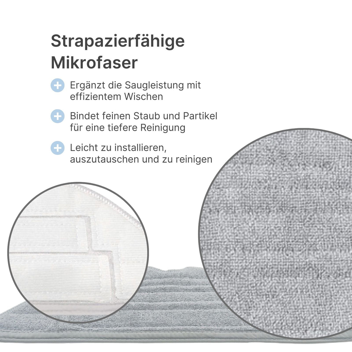 Alternative Wischtücher Wischpad zu Roborock S8 S8+