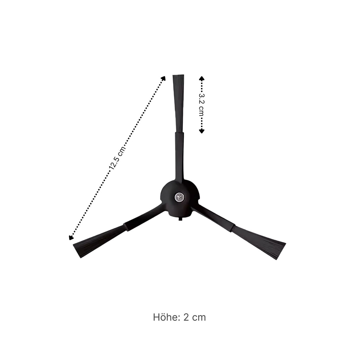 Alternative Seitenbürsten Seitenpinsel zu Roborock Q Revo P10