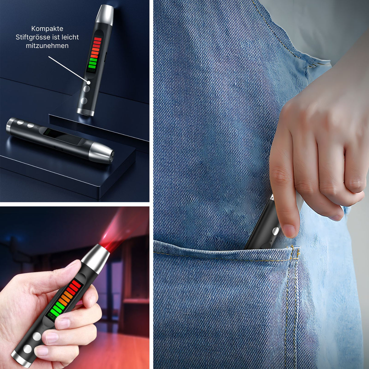 Anti-Spionage-Gerät Gerätedetektor Überwachungsfinder Aufspürgerät