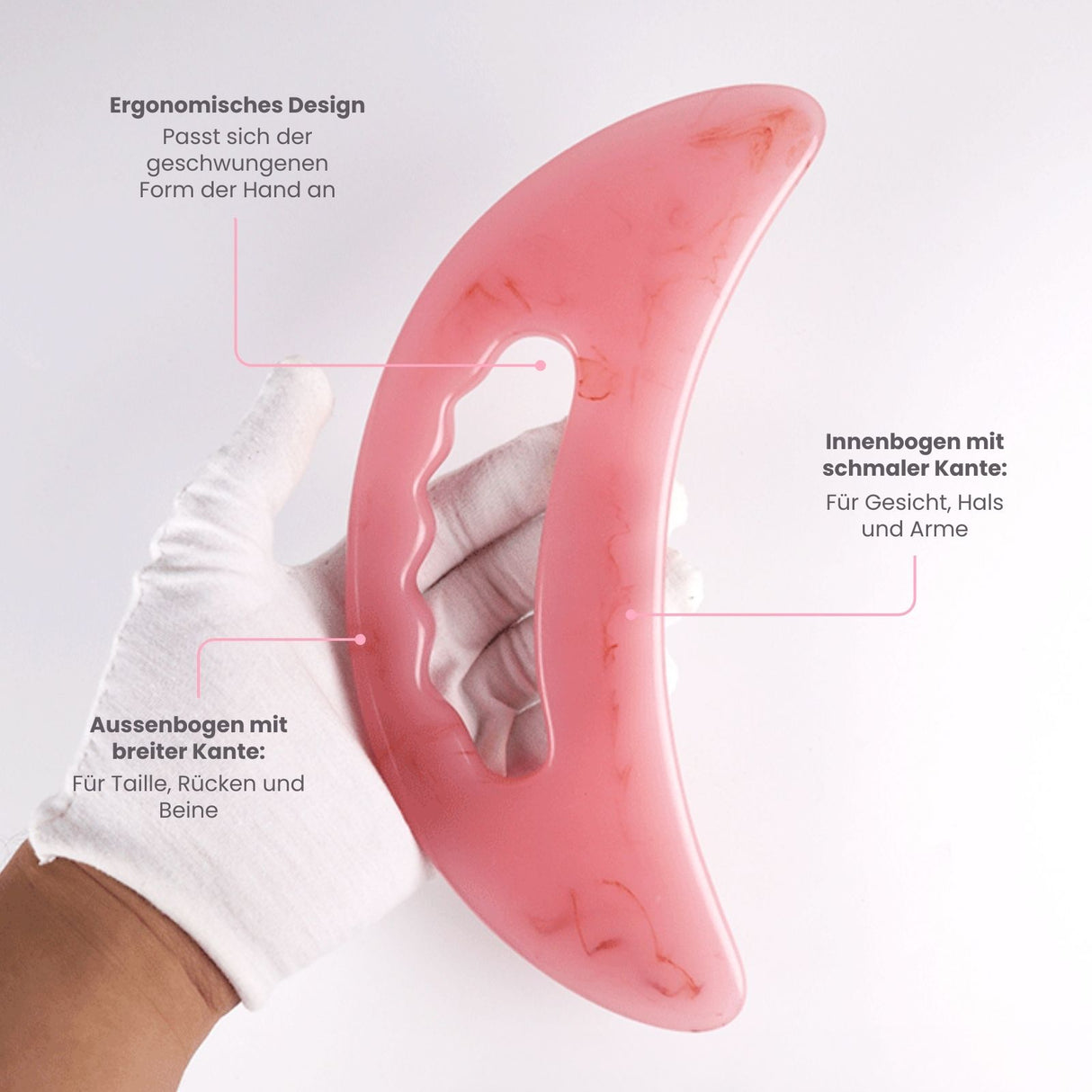 Body Gua Sha Massagegriff Body Gua Sha Massage Schaber Massage Werkzeug