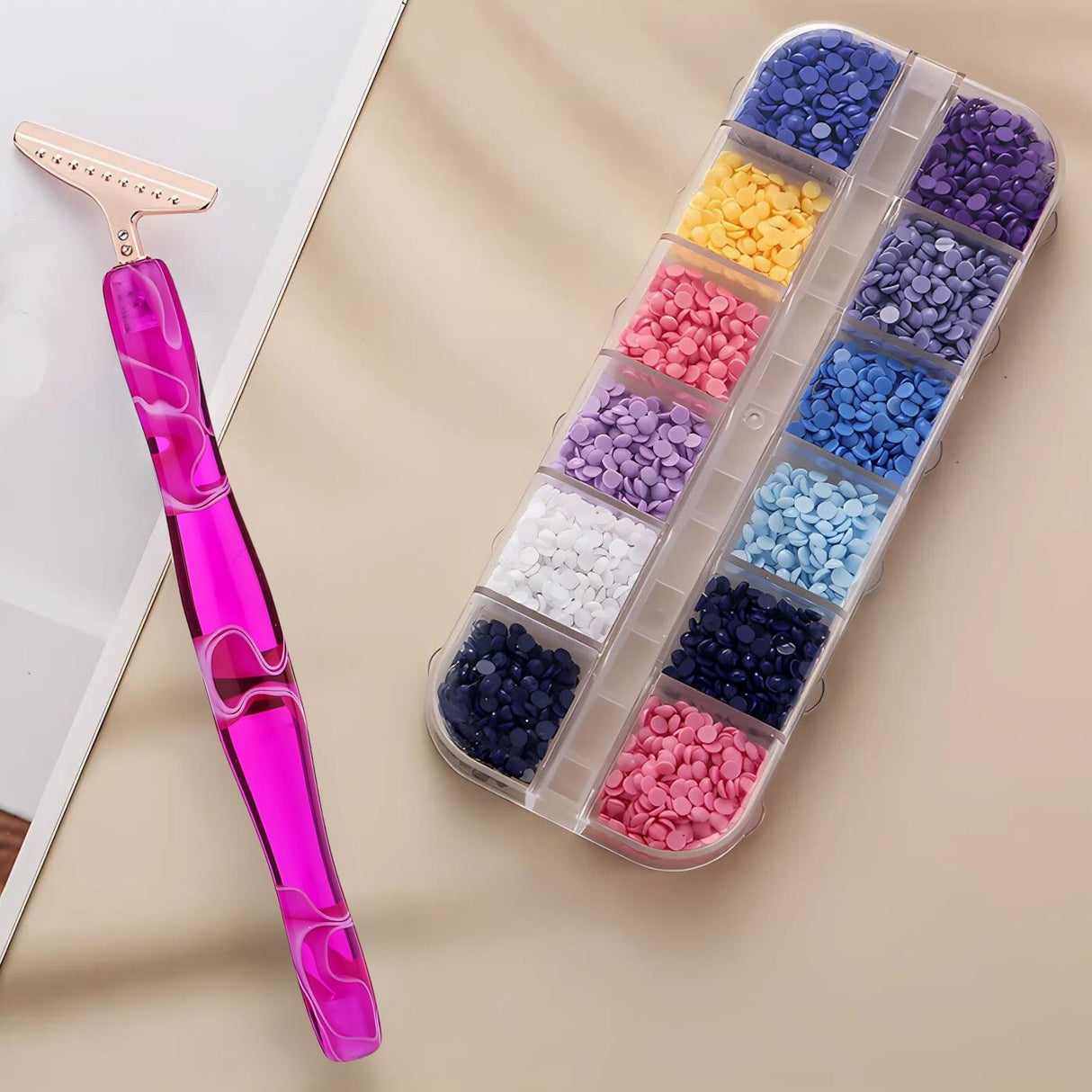 DIY Diamond Painting Set Diamant-Malstiftwerkzeug Diamantmalerei Bastelstift