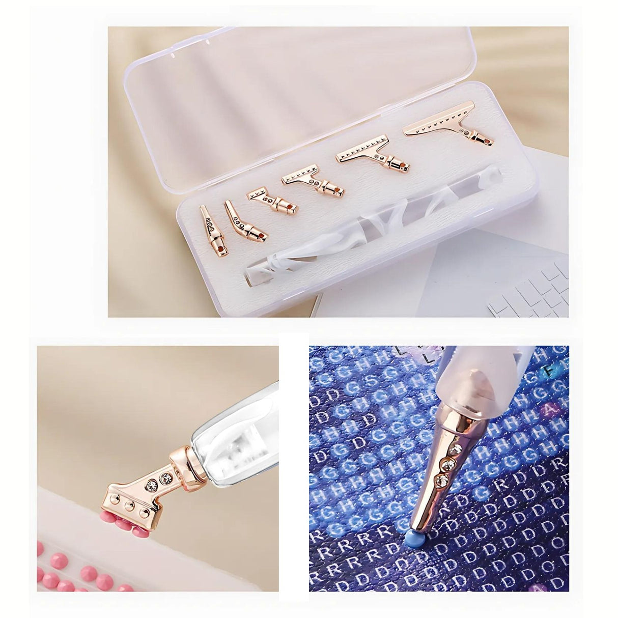 DIY Diamantmalerei Diamond Painting Set Diamant-Malstiftwerkzeug Bastelstift