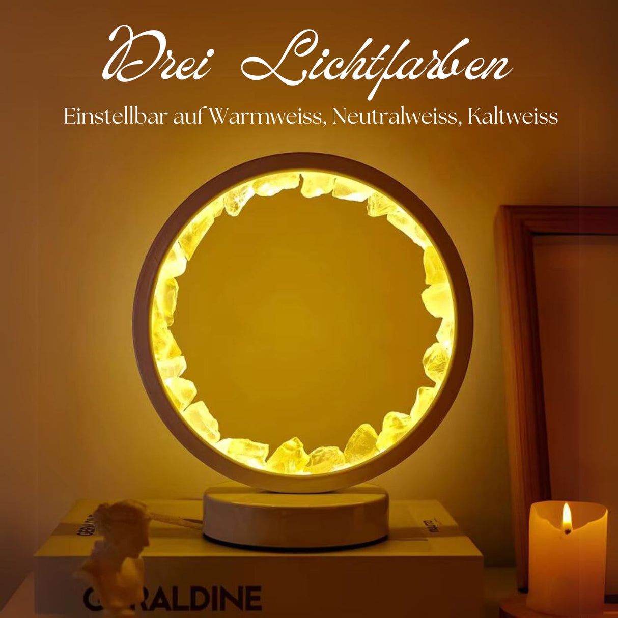 Dekotischlampe Nachtlicht Schlafzimmerlampe Nachtleuchte Nachttischlampe Stimmungslicht