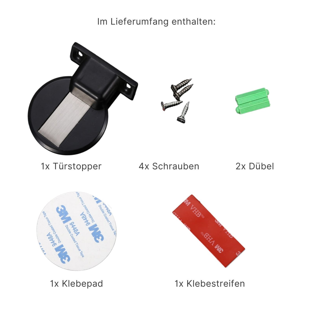 Magnetischer Türstopper Türkeil Türdämpfer Türschnäpper Türpuffer