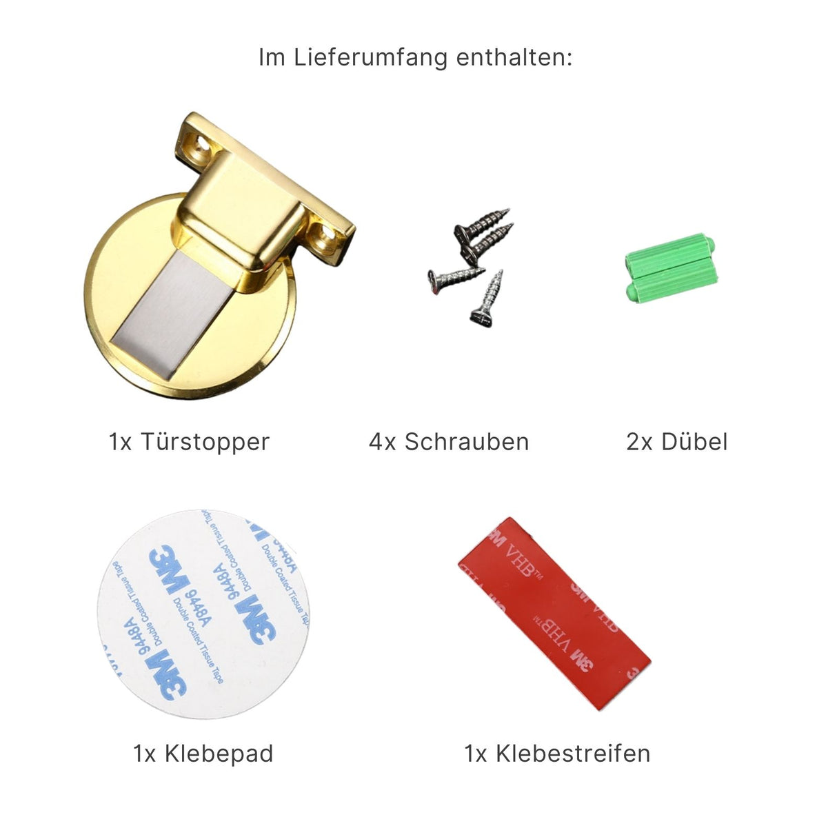 Magnetischer Türstopper Türschnäpper Türpuffer Türkeil Türdämpfer