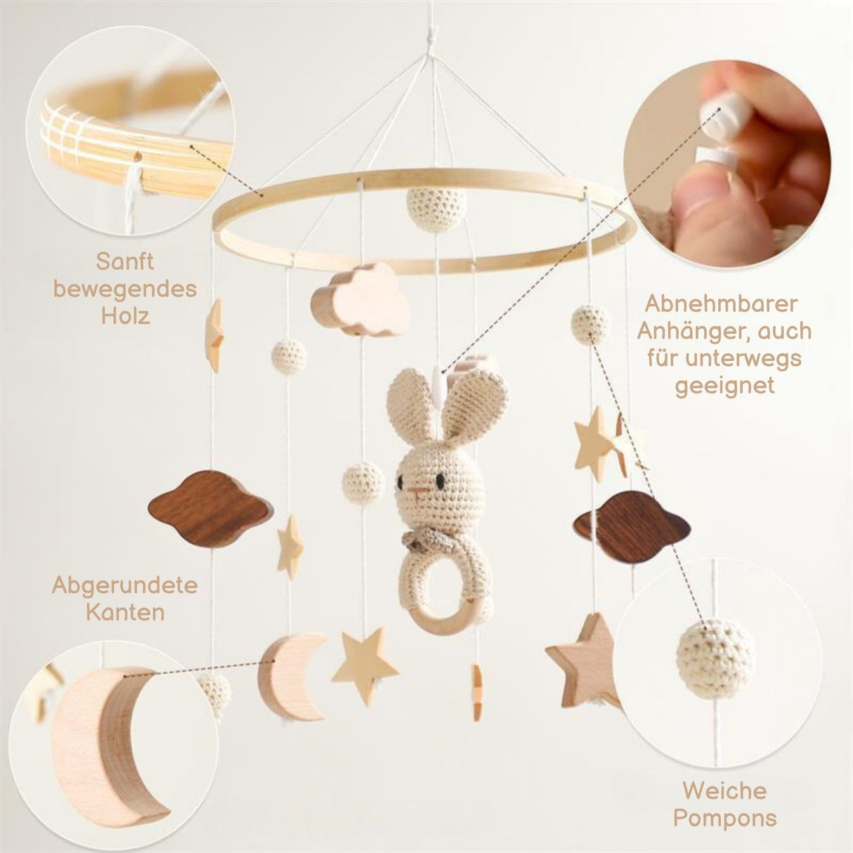 Hängemobile Mobile Schlafmobile Baby Wiege Spielzeug