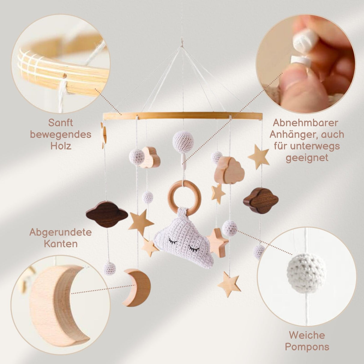 Hängemobile Mobile Schlafmobile Baby Wiege Spielzeug
