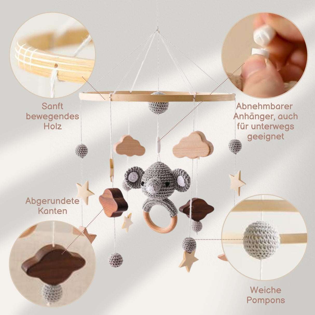 Hängemobile Mobile Schlafmobile Baby Wiege Spielzeug