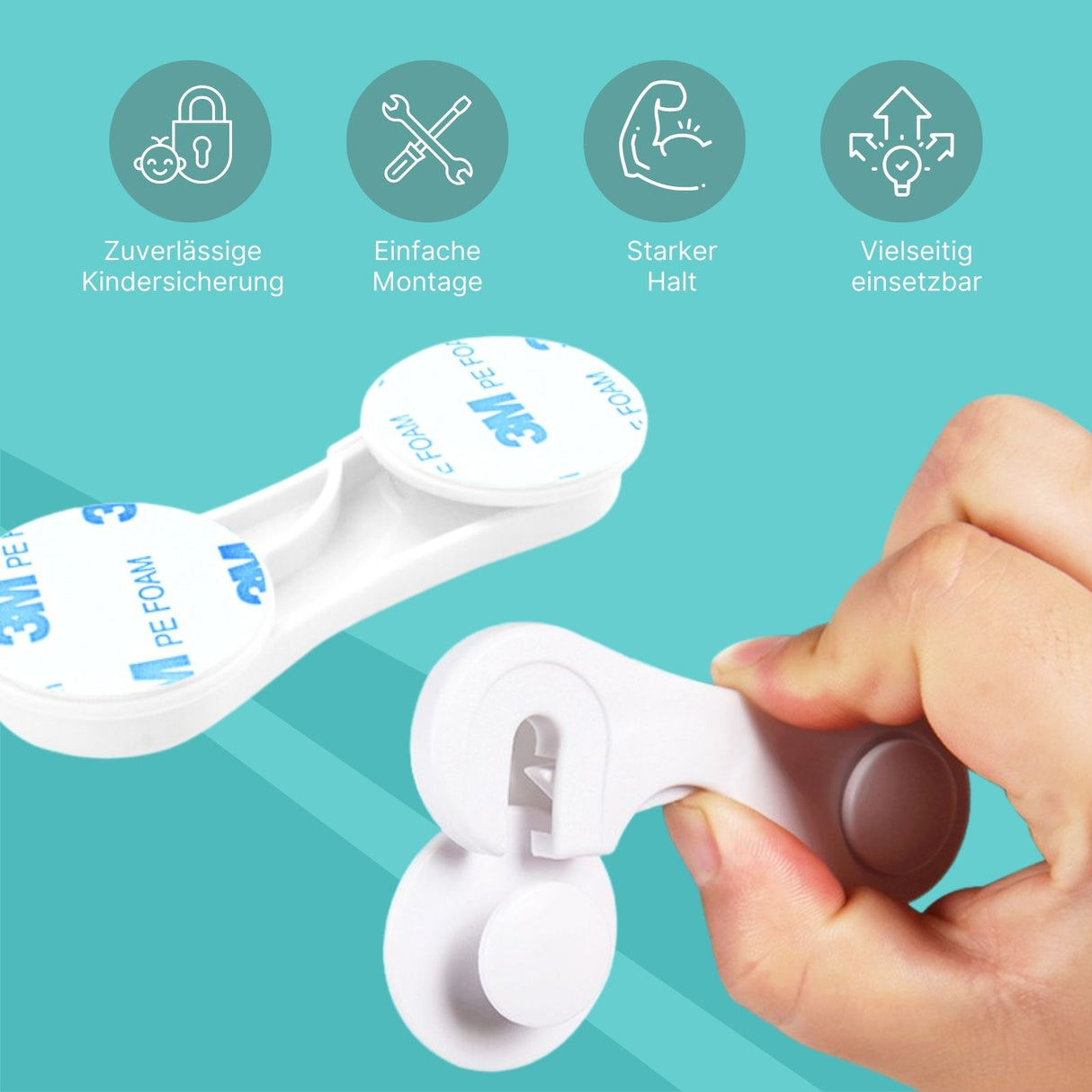 Kindersicherung Multi-Sicherung Schranksicherung