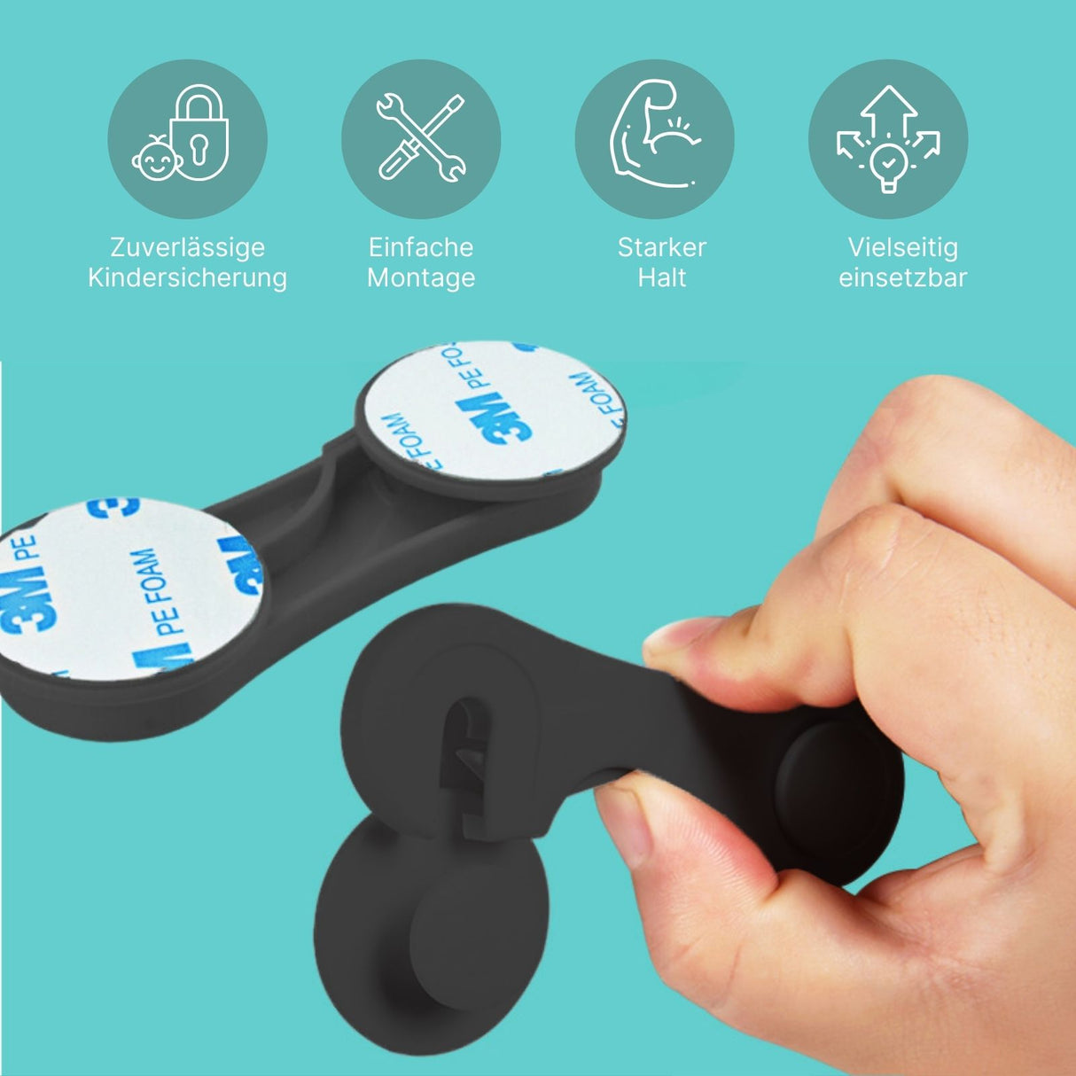 Multi-Sicherung Kindersicherung Schranksicherung