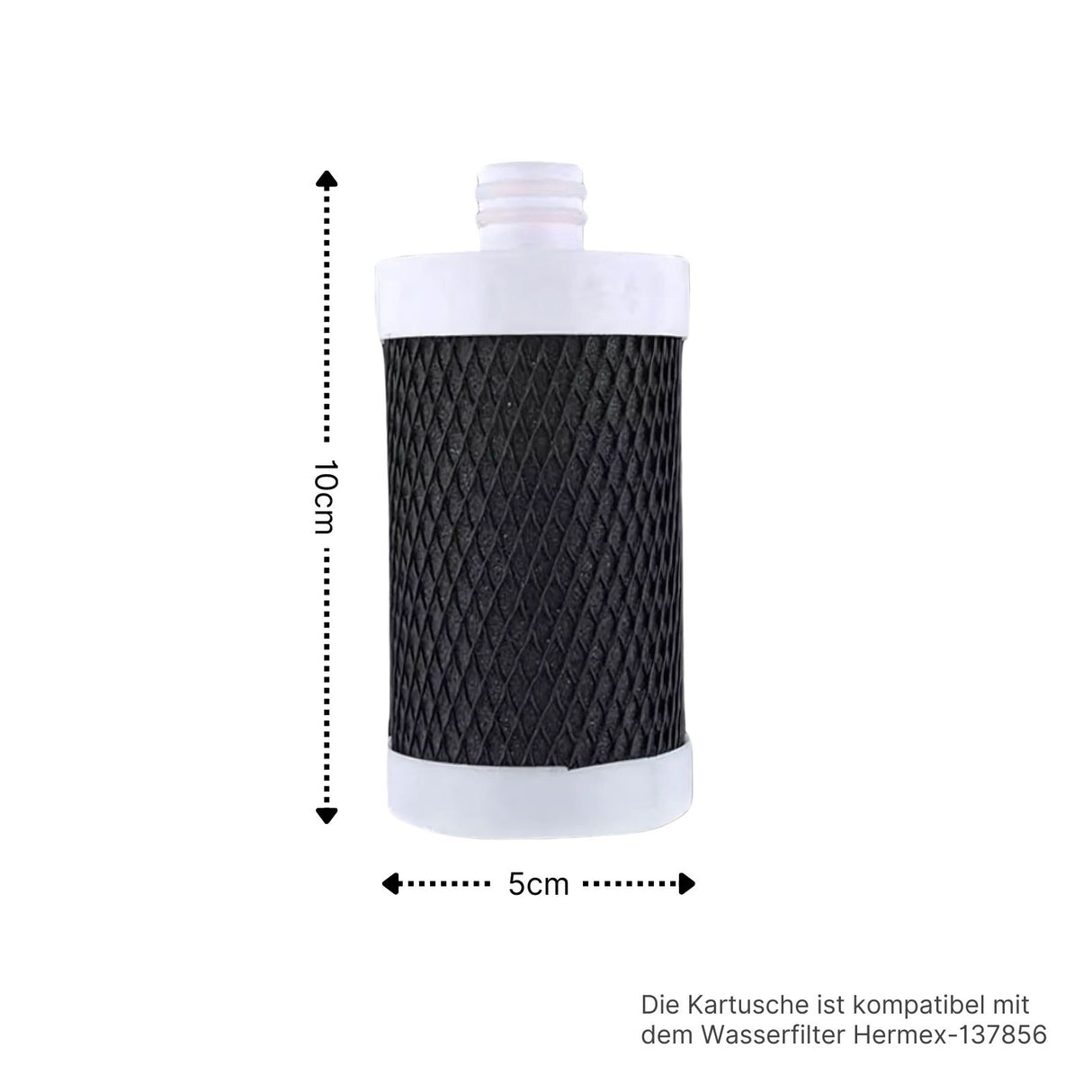 Aktivkohle-Filterkartusche Ersatzfilter für Wasserhahnfilter 137856