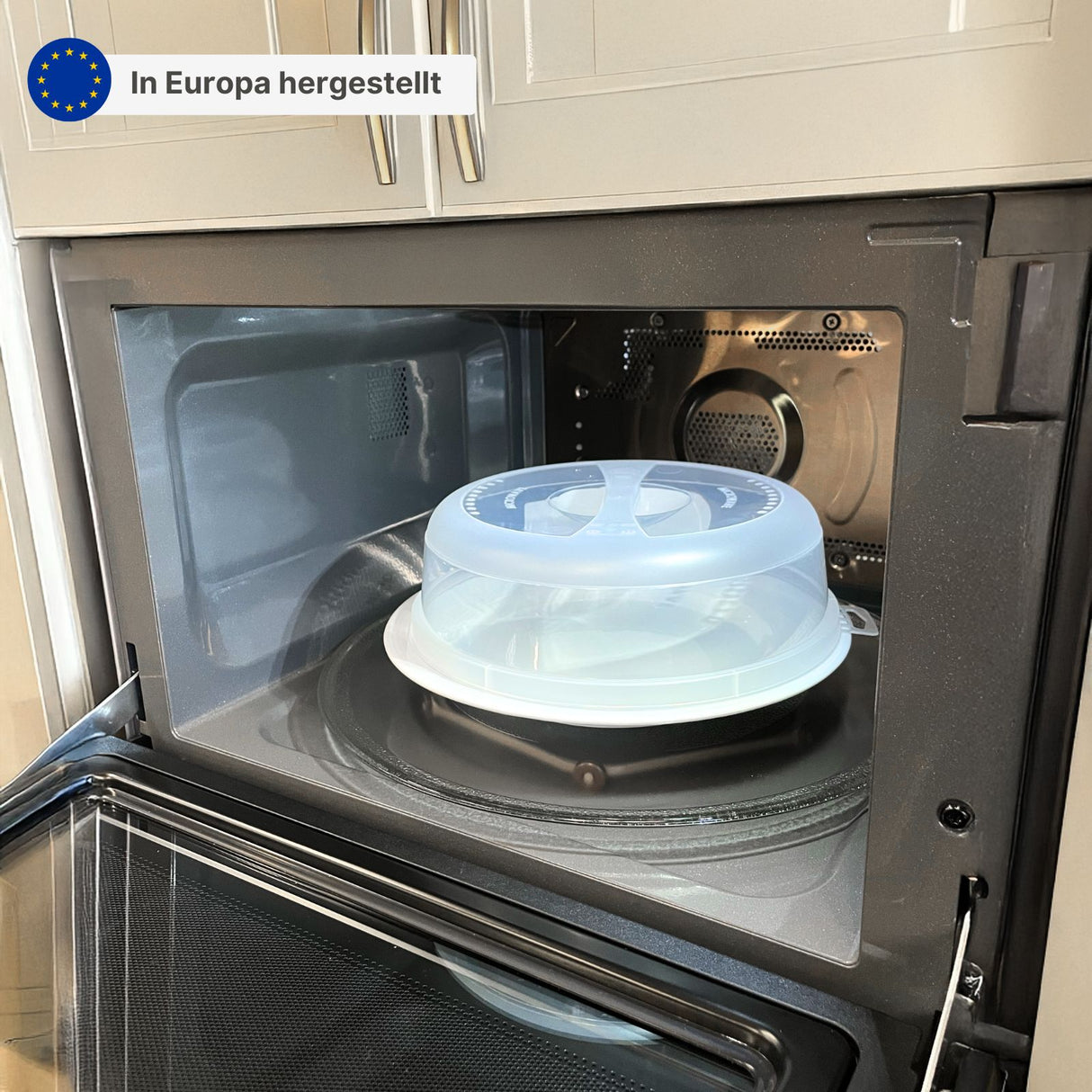 Mikrowellenhaube mit Haken Mikrowellen-Abdeckung Mikrowellendeckel