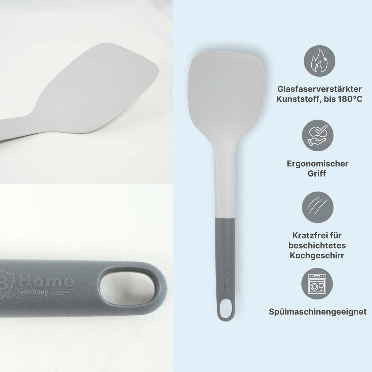 Pfannenwender Bratenwender Bratschaufel Wendeschaufel