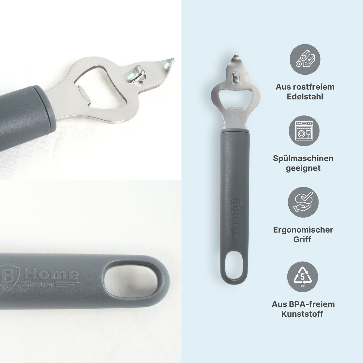 Flaschenöffner Kapselheber Bieröffner Kronkorkenheber