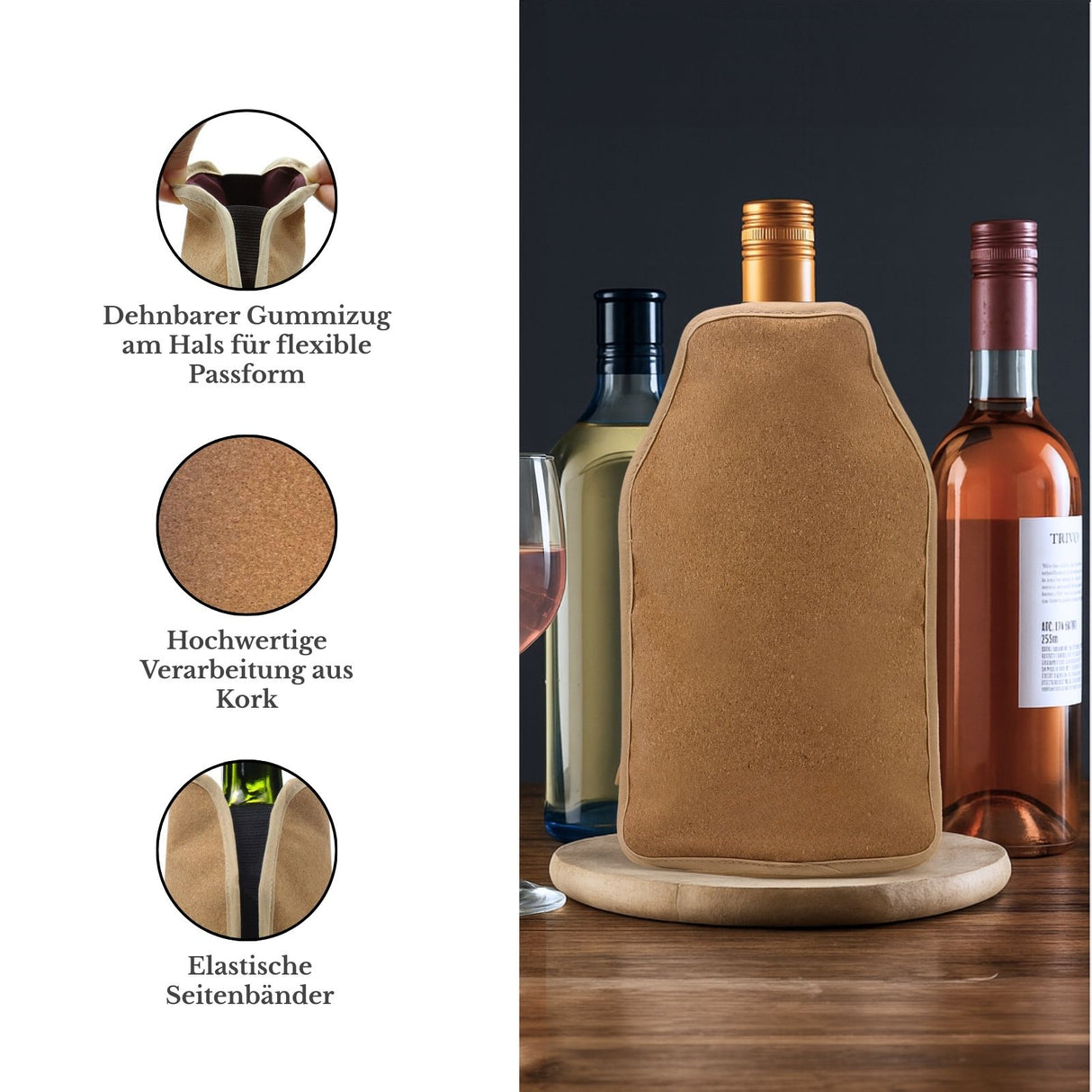 Weinflaschen-Kühler Kühltasche Weinkühler Weinhülle Weinkühltasche