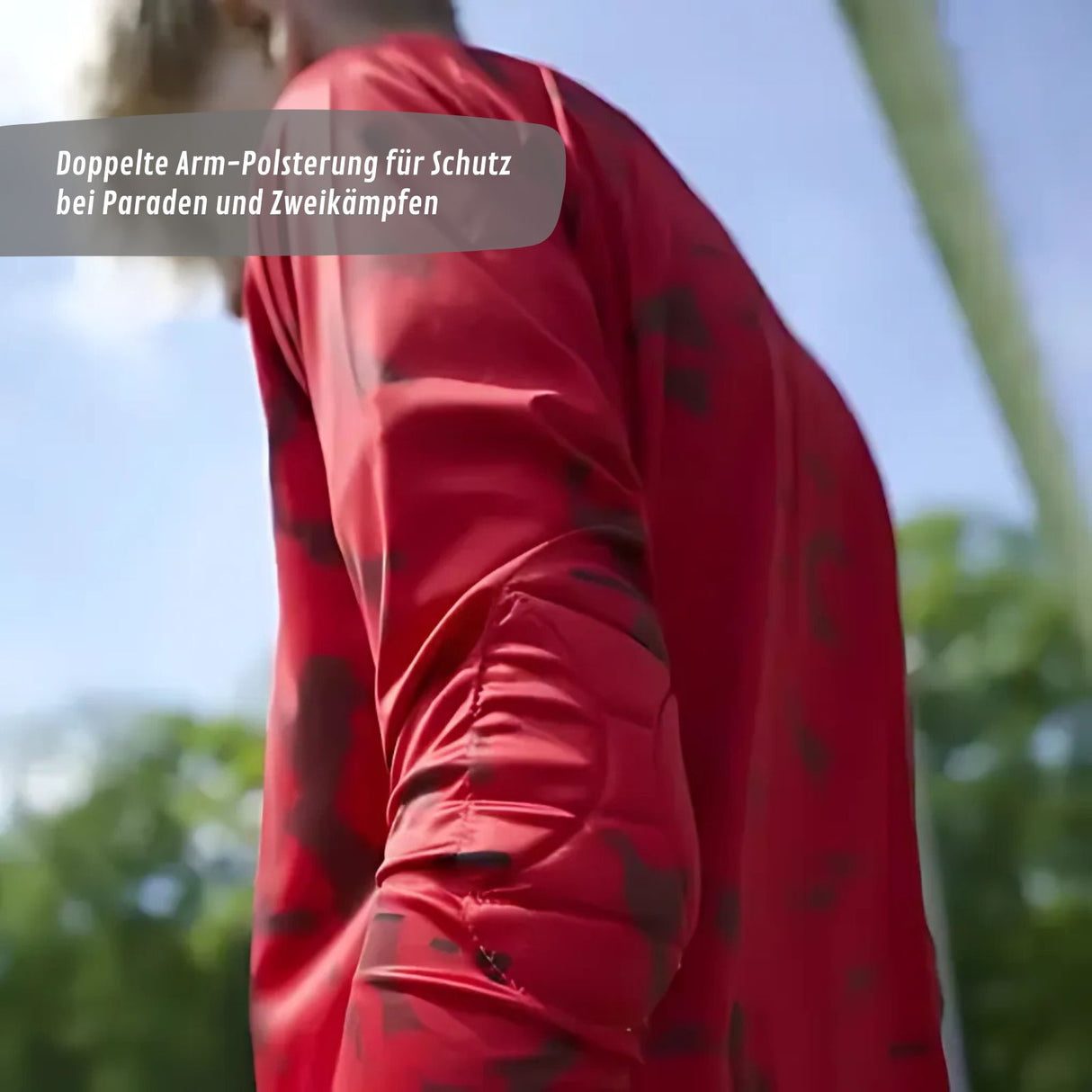 Trikot Red Camou Protection Torwarttrikot Gr. S Fussball Shirt