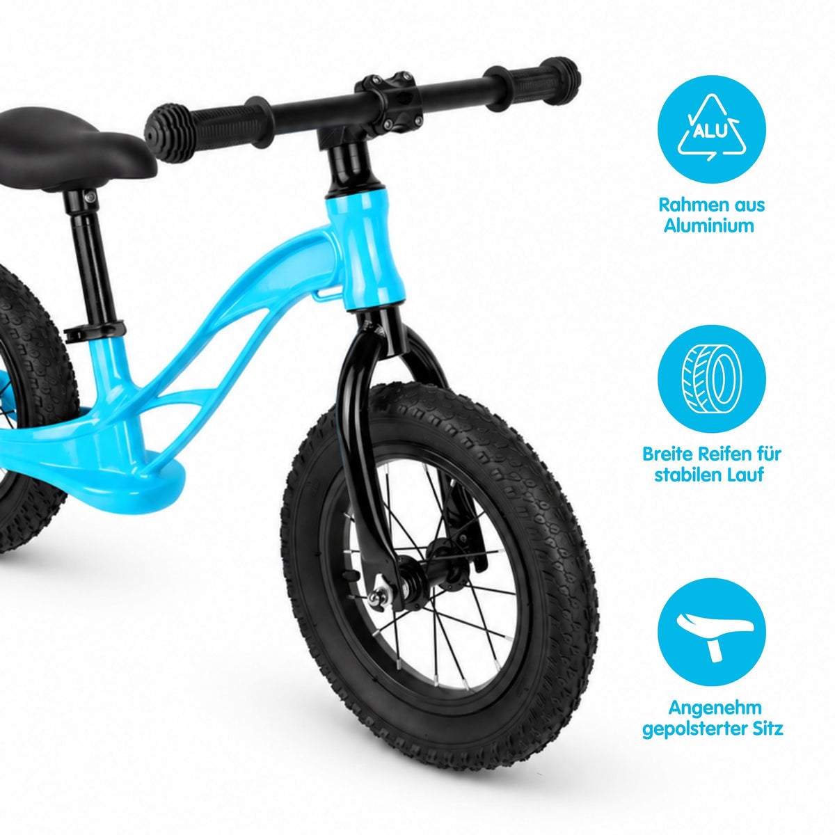 Laufrad Laufvelo Lauflernrad Balance Bike Kinderfahrrad ohne Pedale