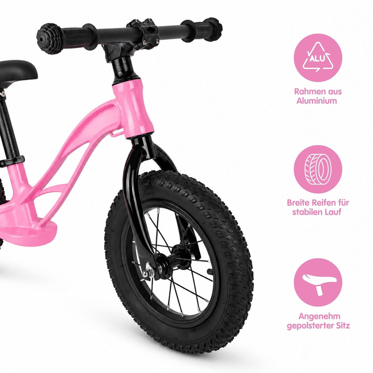 Laufrad Laufvelo Balance Bike Lauflernrad Kinderfahrrad ohne Pedale