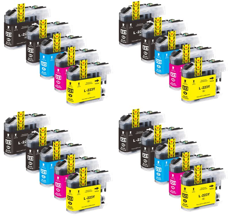 Alternative Tintenpatrone zu Brother LC-223 CMYK XL