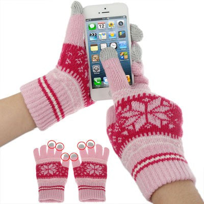 iGlove Handschuhe für TouchScreen Touch - Pink Grösse S