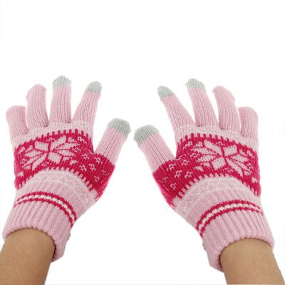 iGlove Handschuhe für TouchScreen Touch - Pink Grösse S