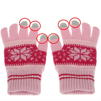 iGlove Handschuhe für TouchScreen Touch - Pink Grösse S