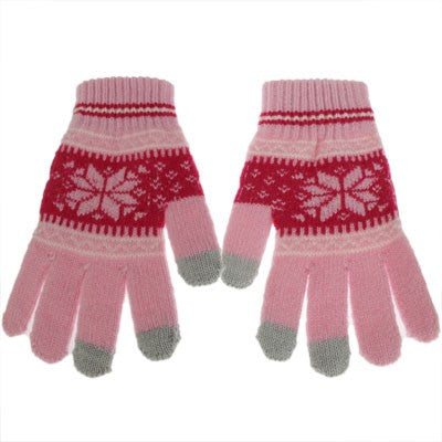 iGlove Handschuhe für TouchScreen Touch - Pink Grösse S