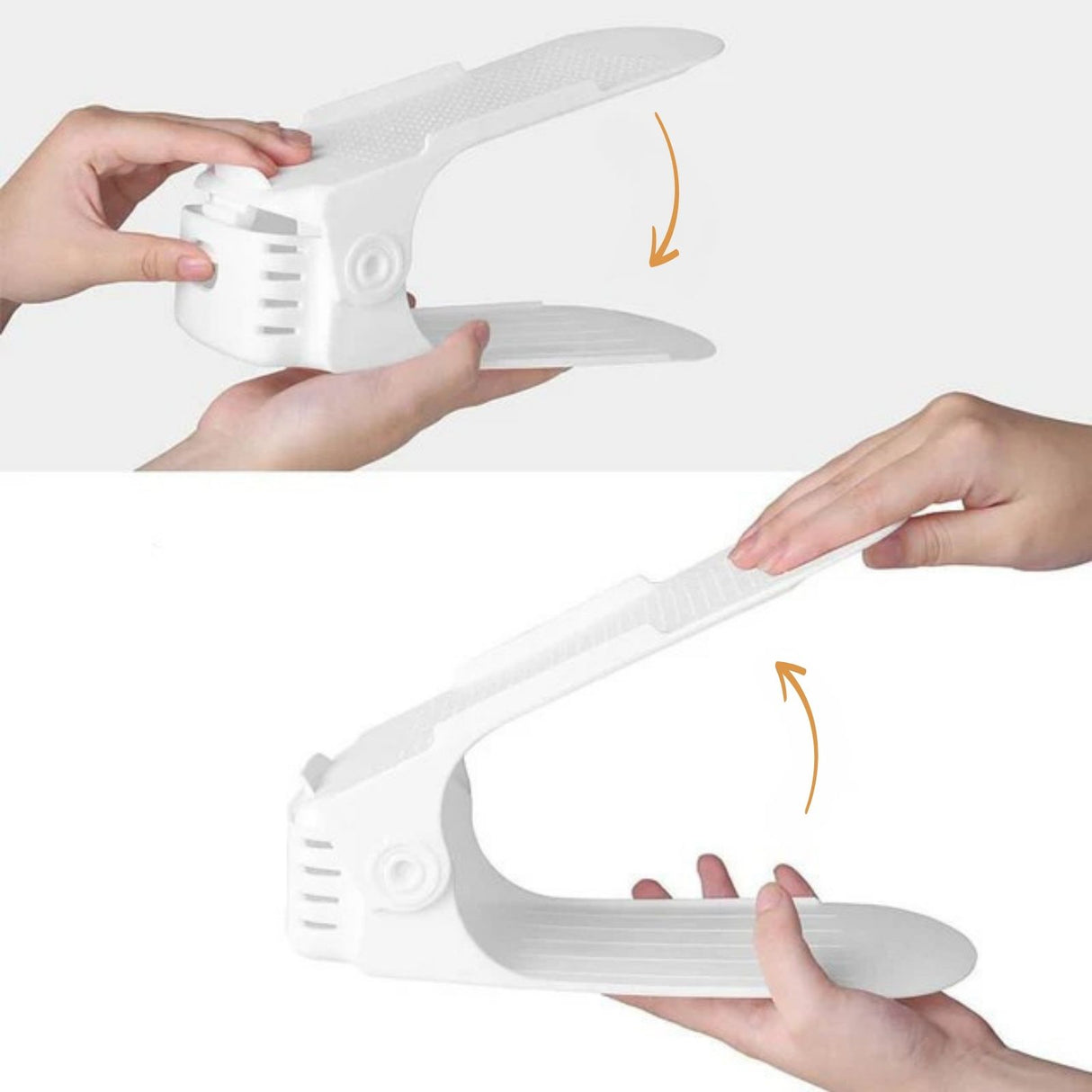 Schuhstapler Schuhregal Schuh-Organizer Schuhhalter Schuhschrank Schuhhalterung