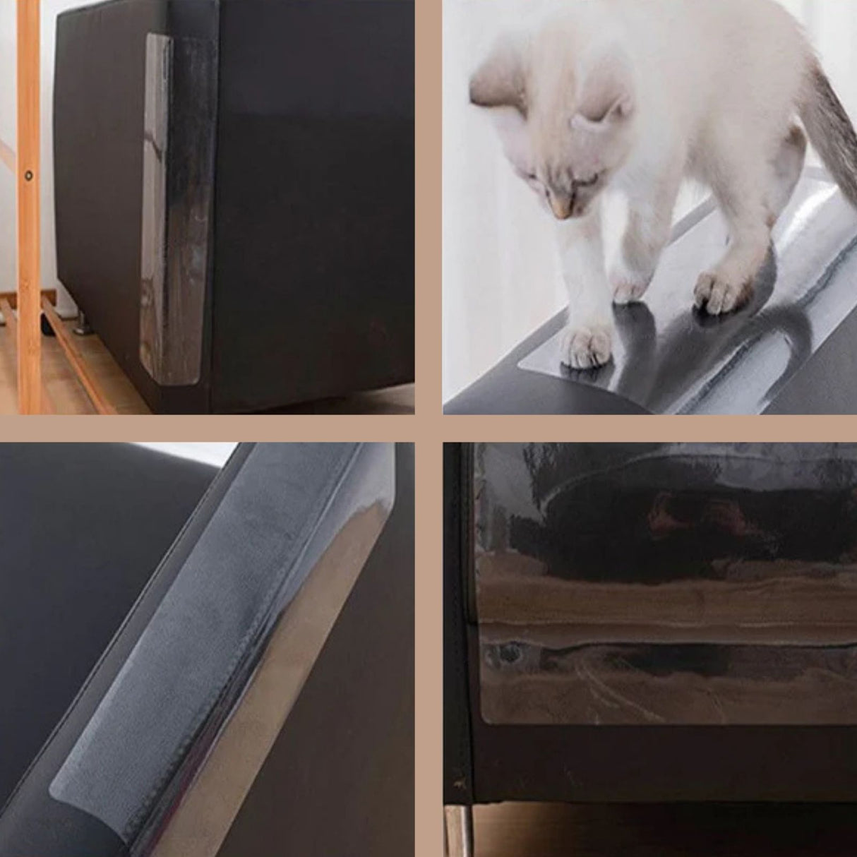 Kratzschutz Kratz-Stop Anti-Kratz Folie Katzen Möbelschoner Wandschutz