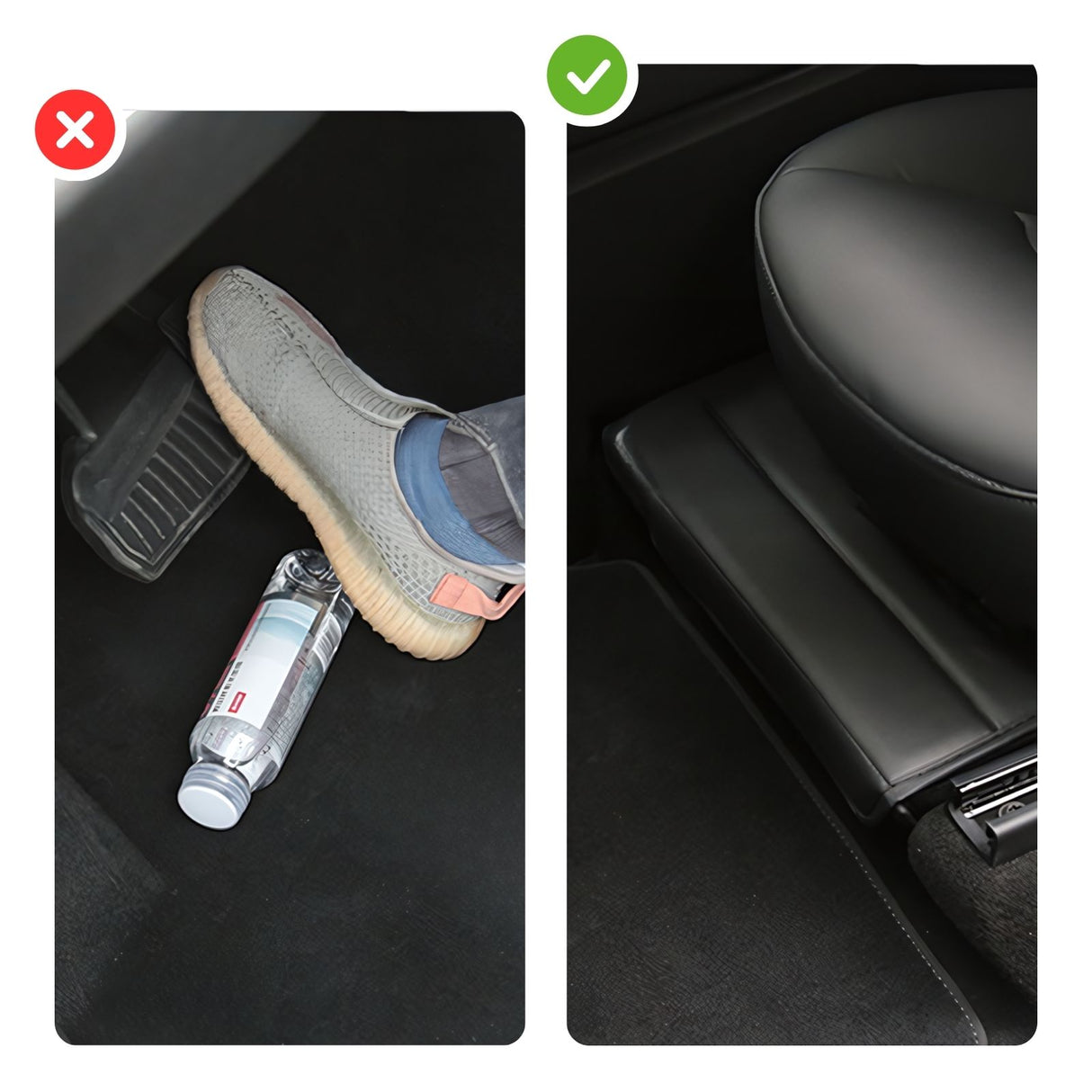 Alternative Aufbewahrungsbox Autositz Organizer Staufach für Tesla Model Y