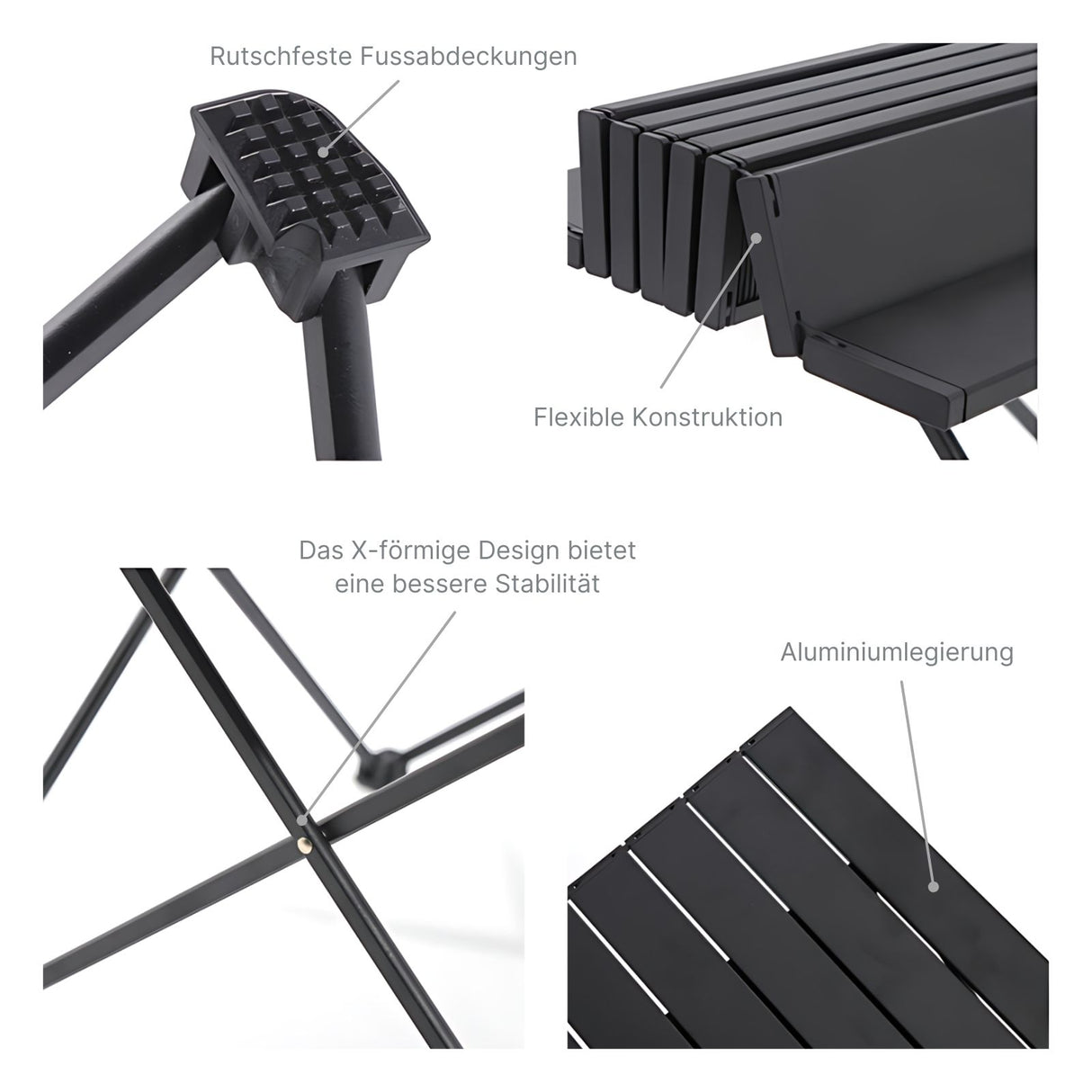 Mini-Campingtisch Klapptisch Falttisch Outdoor-Tisch