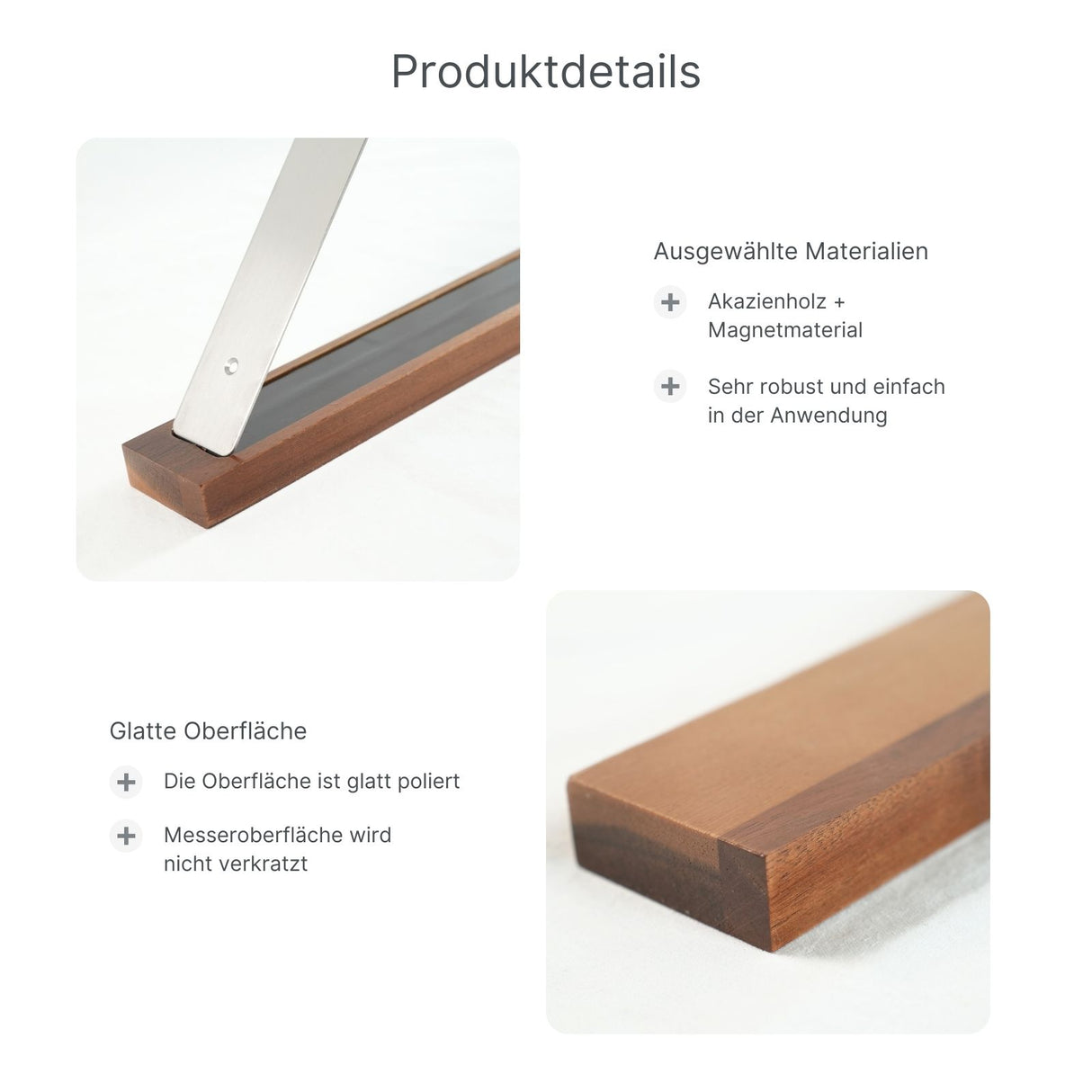 Messer-Leiste Magnetleiste Messerhalter magnetische Wandleiste