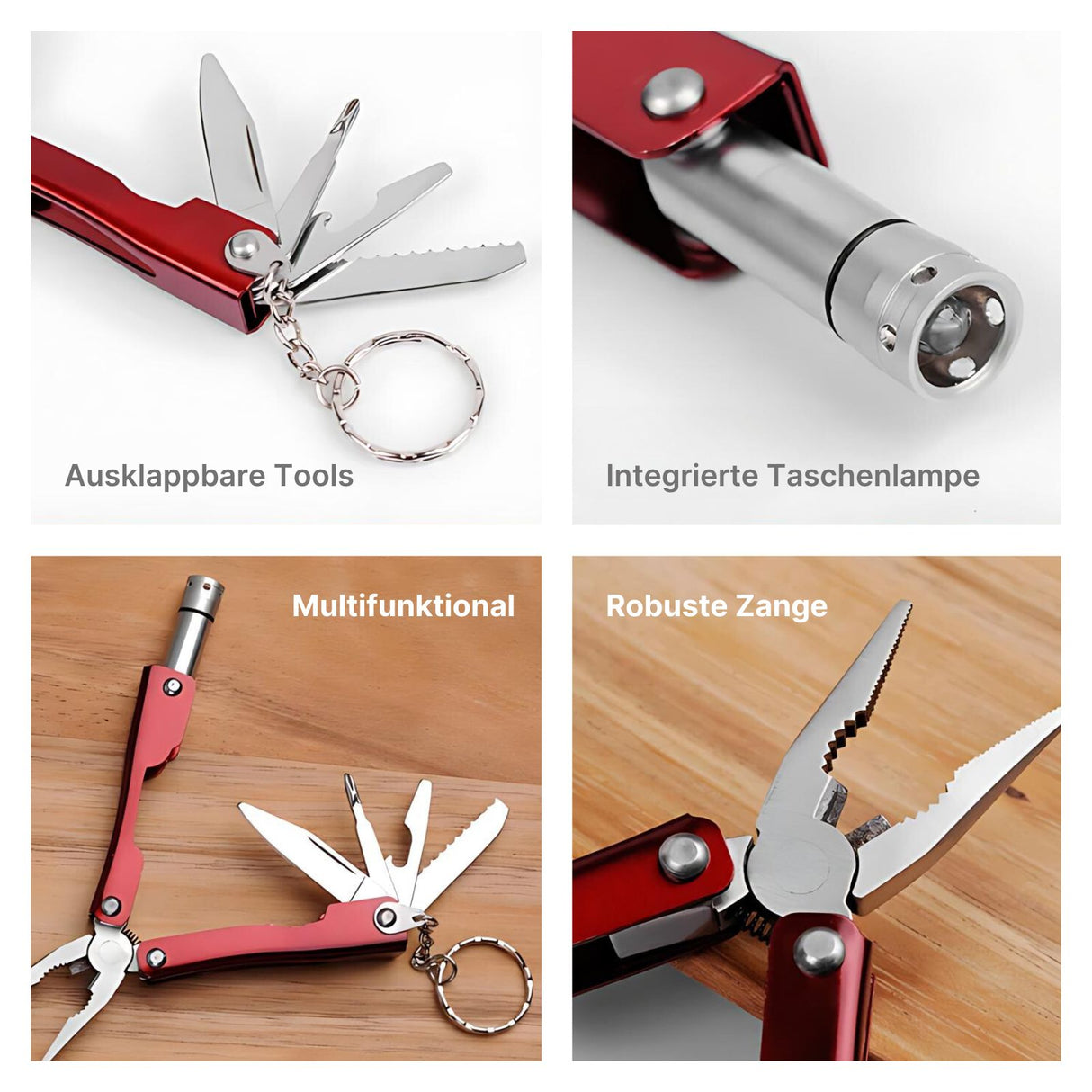 Survival-Kit Multifunktion Camping-Tools Outdoor Notfall Überlebenskit