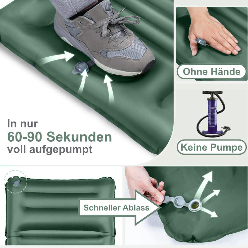 Isolationsmatte Campingmatte Luftmatratze Schlafmatte Thermomatte
