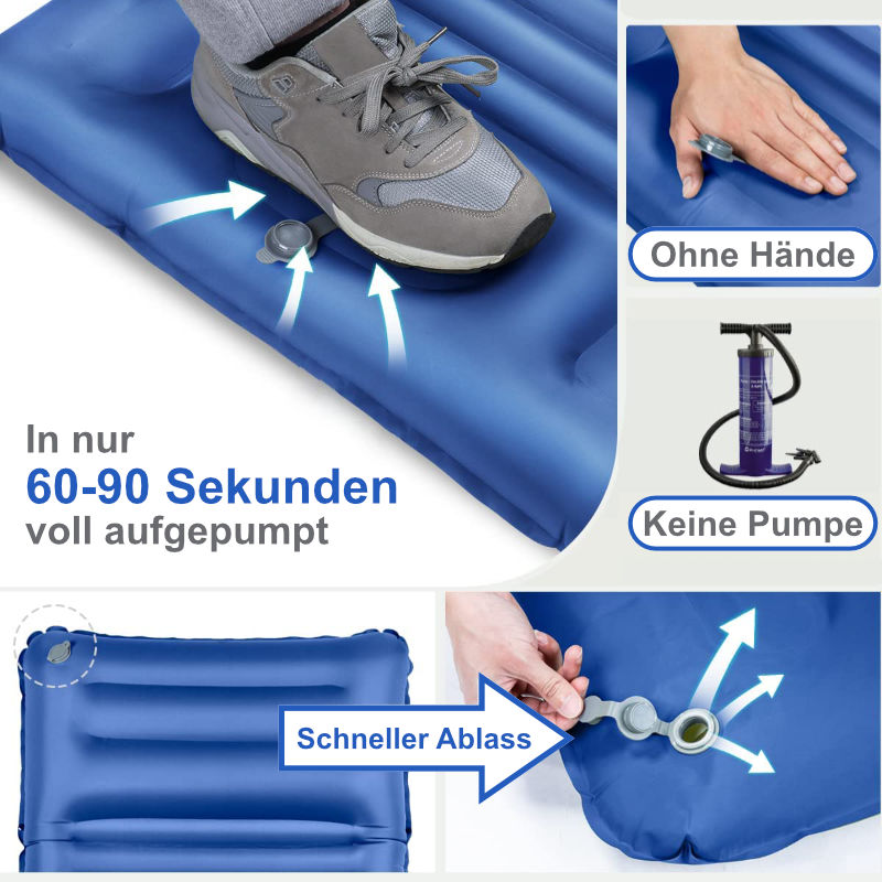 Isolationsmatte Campingmatte Luftmatratze Schlafmatte Thermomatte